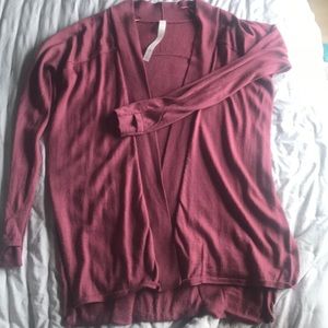 Lululemon berry colored sweater